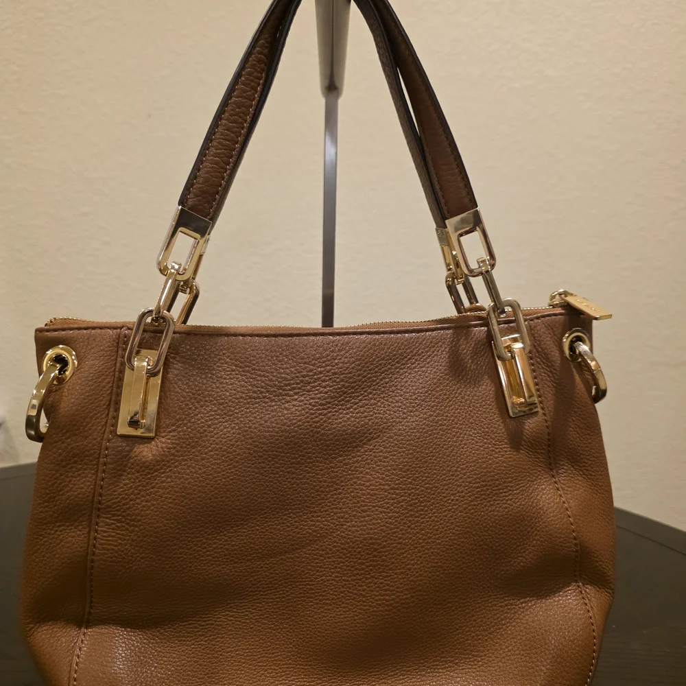 Michael Kors Small Brooke Bag w/Gold Hardware
